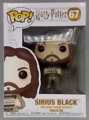 #67 Sirius Black (Prisoner) - Harry Potter - BOX DAMAGE