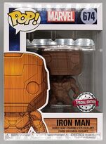 #674 Iron Man (Wood) - Marvel - BOX DAMAGE