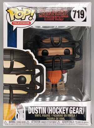 #719 Dustin (Hockey Gear) - Stranger Things - BOX DAMAGE