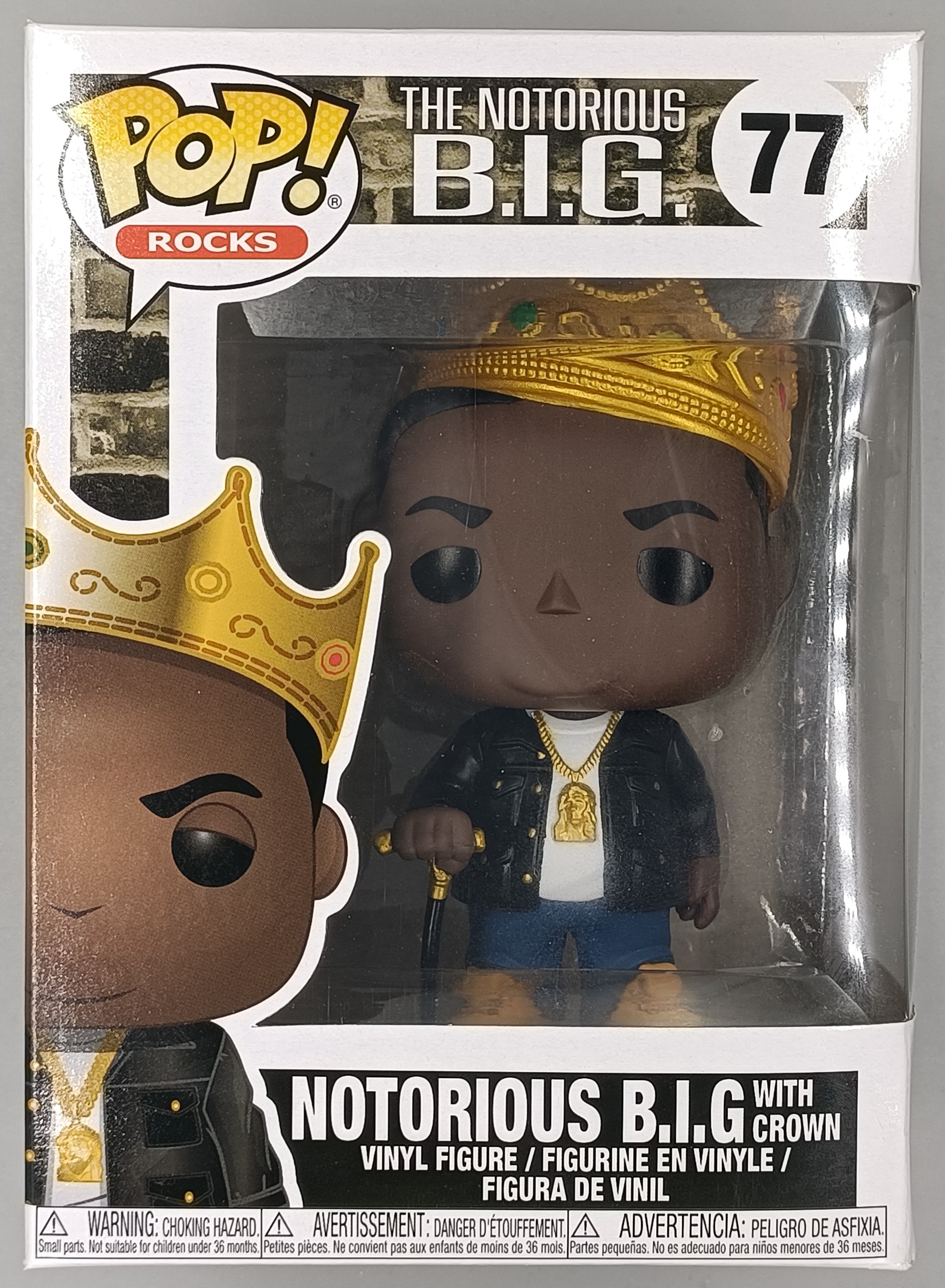 77 Notorious B.I.G. (with Crown) – Funko Pops