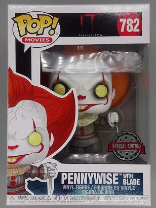 #782 Pennywise (with Blade) - Horror - IT:2 - BOX DAMAGE