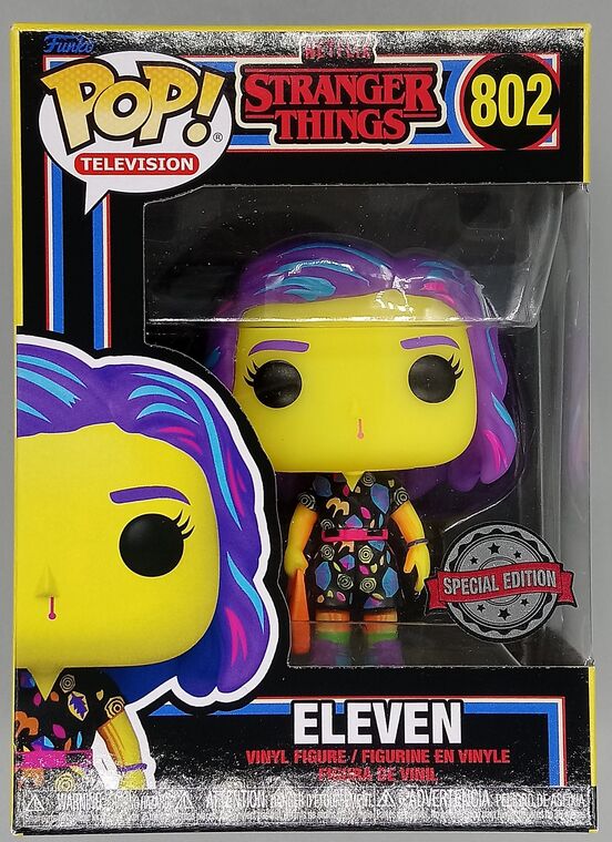 #802 Eleven (Mall) Blacklight - Stranger Things