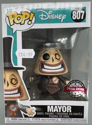 #807 Mayor - Diamond - Disney Nightmare Before - BOX DAMAGE
