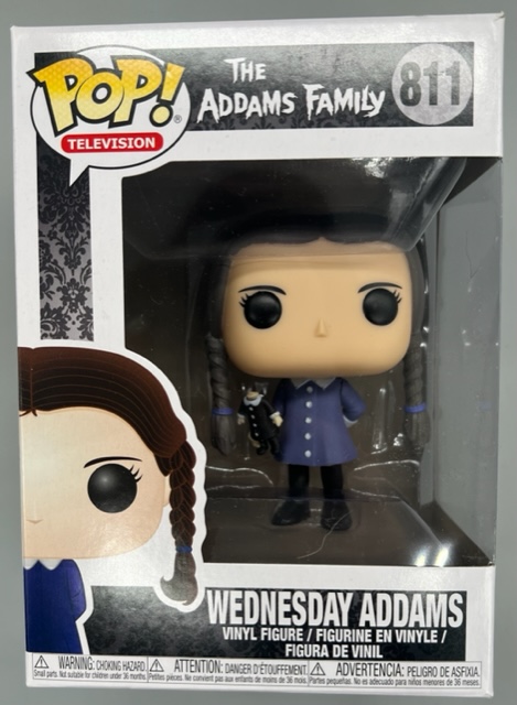 figurine Pop The Addams Family Wednesday Addams #811with Protector MINT