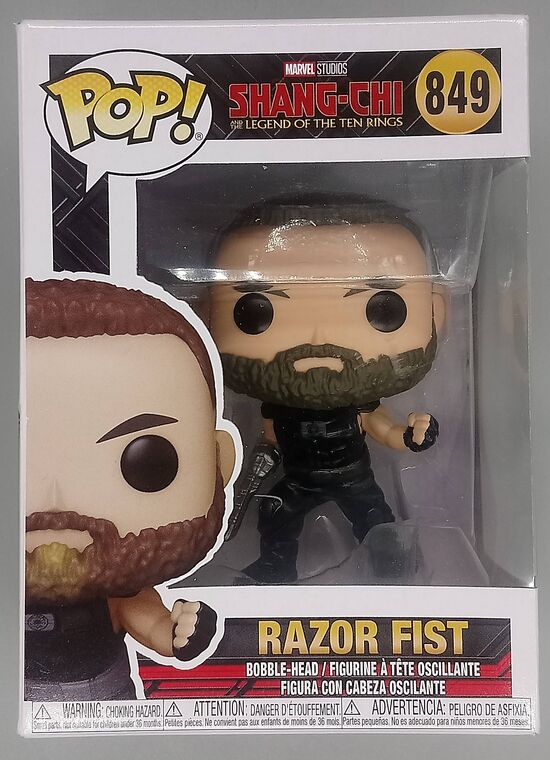 #849 Razor Fist - Marvel Shang-Chi Ten Rings DAMAGED