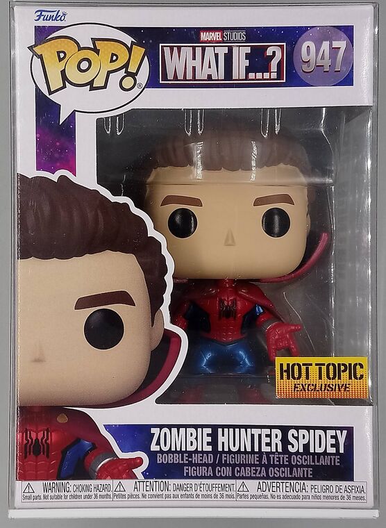 #947 Zombie Hunter Spidey (Unmasked) Metallic What if...?