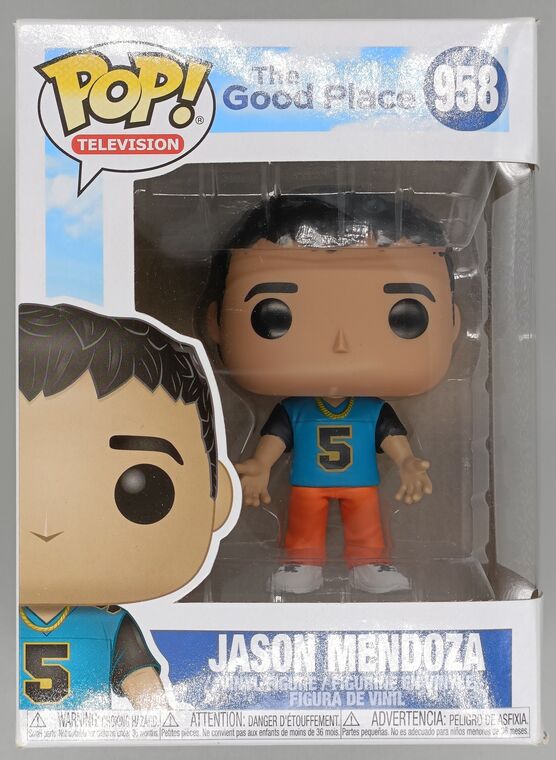 #958 Jason Mendoza - The Good Place - BOX DAMAGE