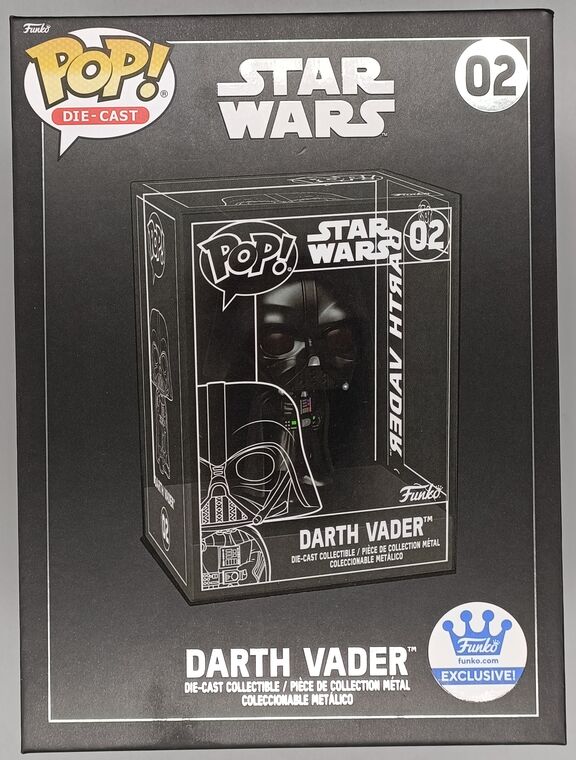 #02 Darth Vader - Die Cast - Star Wars