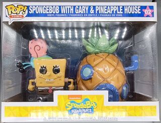 #02 SpongeBob with Gary & Pineapple House - Town Squarepants