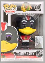 #02 Tommy Hawk - NHL (Mascots) Chicago Blackhawks BOX DAMAGE