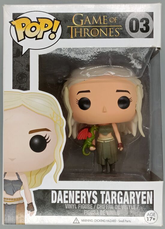#03 Daenerys Targaryen - Game of Thrones - BOX DAMAGE