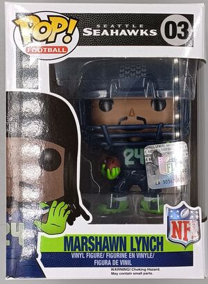 #03 Marshawn Lynch - NFL Seattle Seahawks