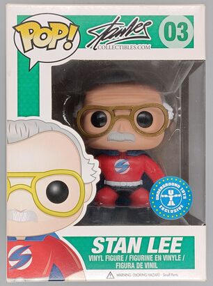#03 Stan Lee (Superhero, Red) - Stan Lee - BOX DAMAGED