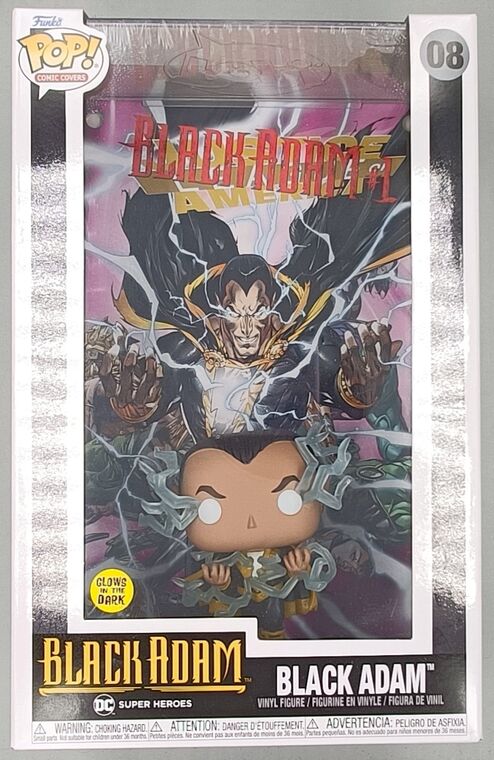 #08 Black Adam - Glow - Comic Covers (DC)
