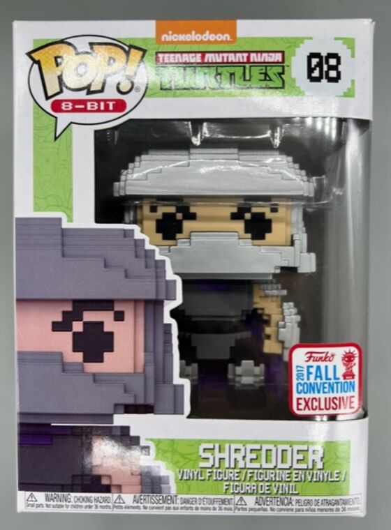 #08 Shredder - 8-Bit Teenage Mutant Ninja Turtles 2017 Con