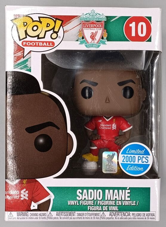 #10 Sadio Mane - Liverpool - Ltd to 2000 Pcs