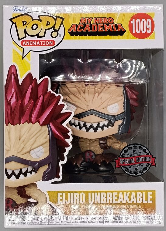#1009 Eijiro Unbreakable Metallic My Hero Academia Pop