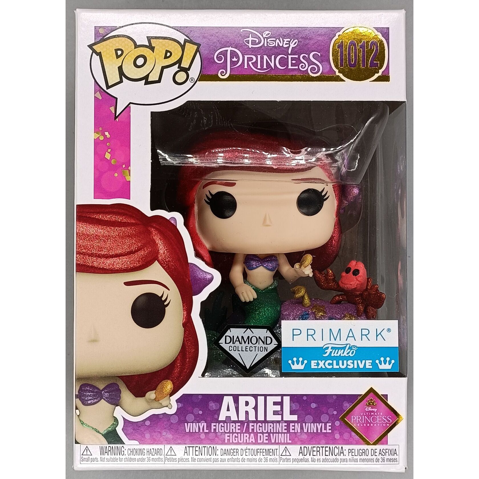 Pop Ariel Pop N° 1012 Ultimate Princess Ariel DISNEY PRINCESS