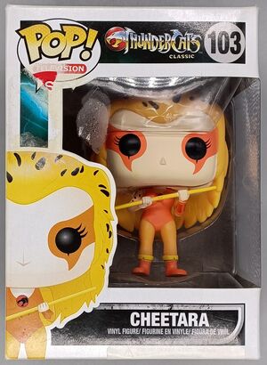 #103 Cheetara - Thundercats - BOX DAMAGE