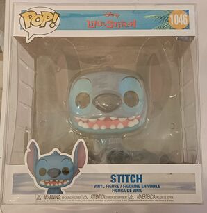 #1046 Smiling Seated Stitch - 10 Inch - Disney Lilo & Stitch