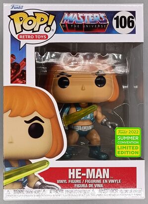 #106 He-Man (Laser Power) - Metallic - MotU - 2022 Con