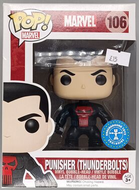 #106 Punisher (Thunderbolts) Marvel - Exclusive BOX DAMAGED