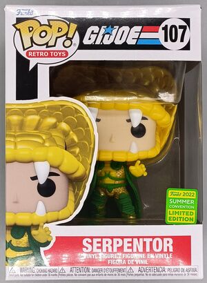 #107 Serpentor - GI Joe - 2022 Con
