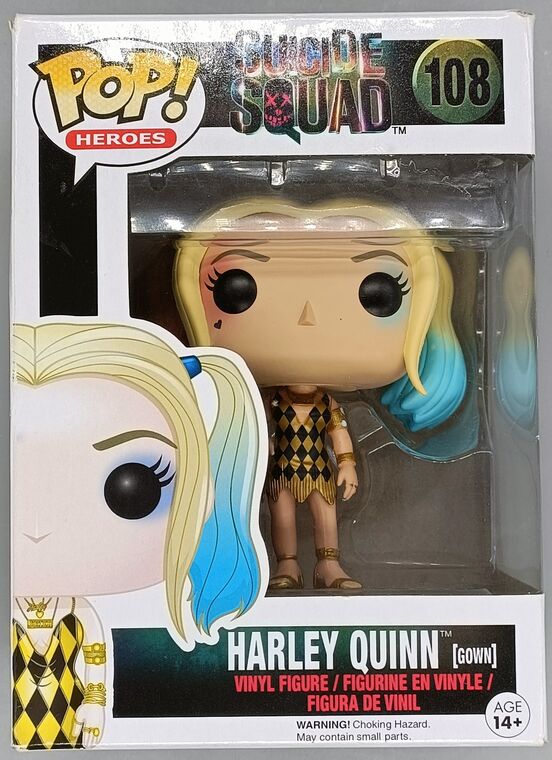 #108 Harley Quinn (Gown) - DC Suicide Squad - BOX DAMAGE