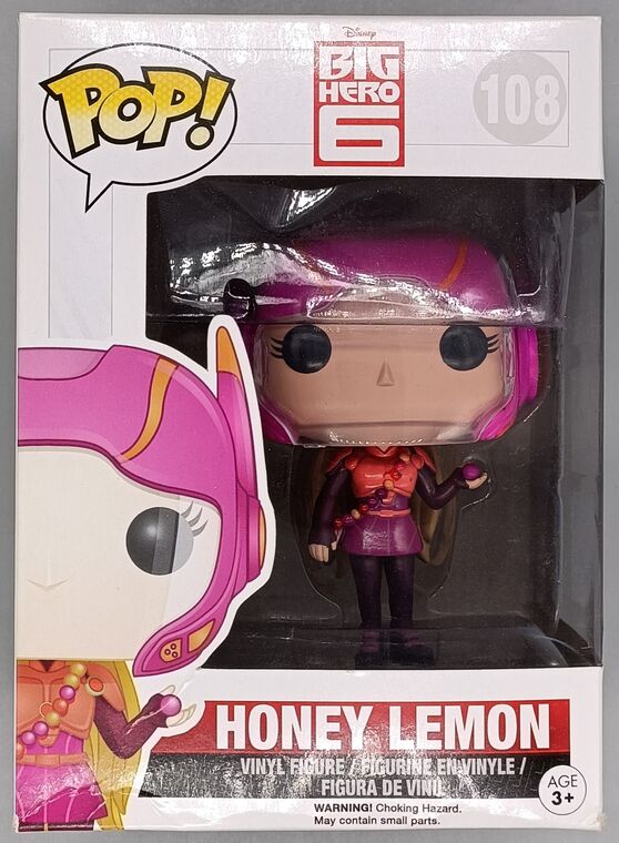 #108 Honey Lemon - Disney Big Hero 6 - BOX DAMAGE