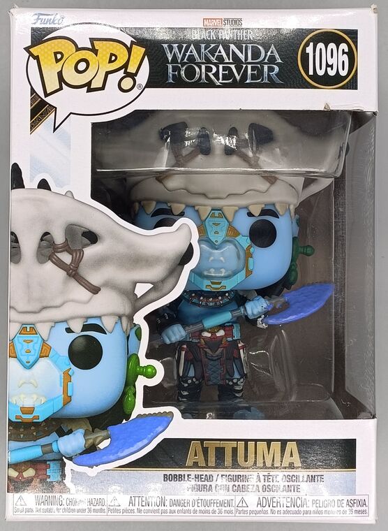 #1096 Attuma - Marvel Wakanda Forever - BOX DAMAGE