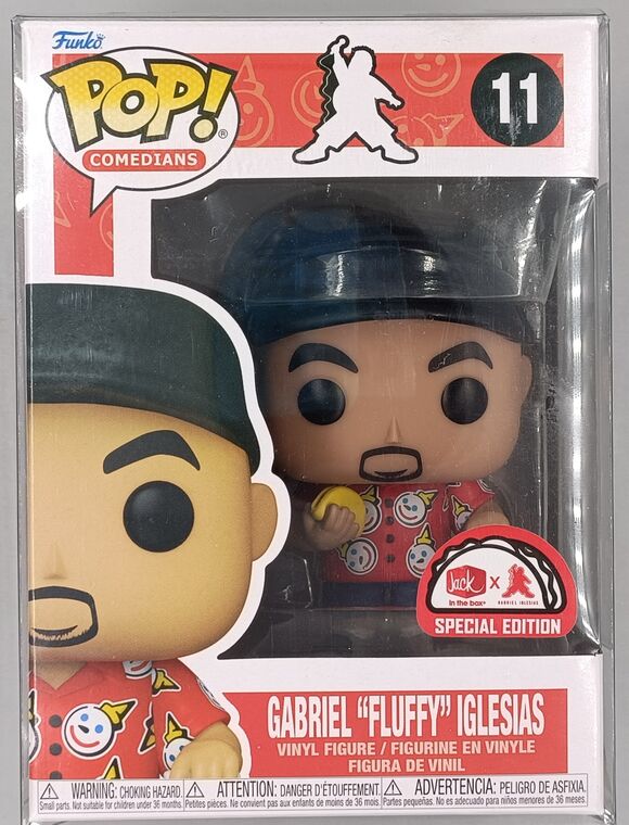 #11 Gabriel Fluffy Iglesias (Jack in the Box) Comedians
