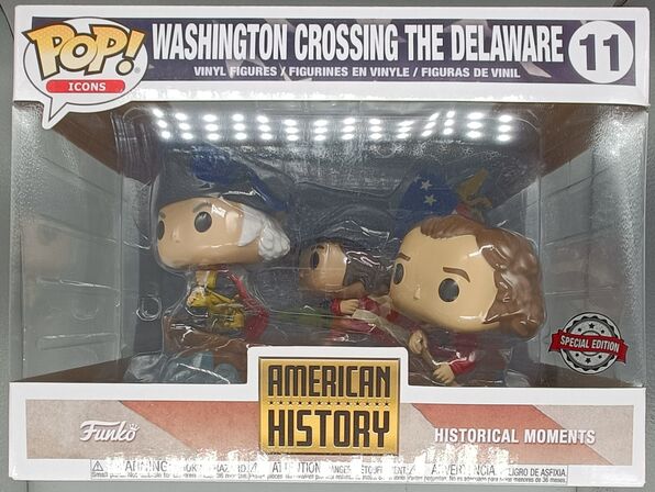 #11 Washington Crossing the Delaware Historical Moment Rides