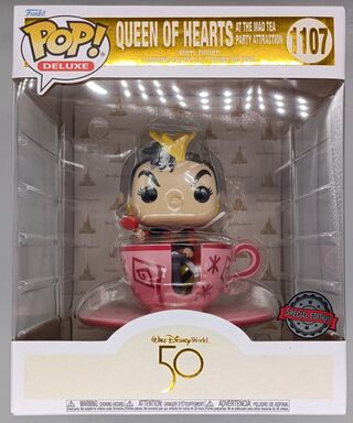 #1107 Queen of Hearts Disney Mad Tea Party Attraction