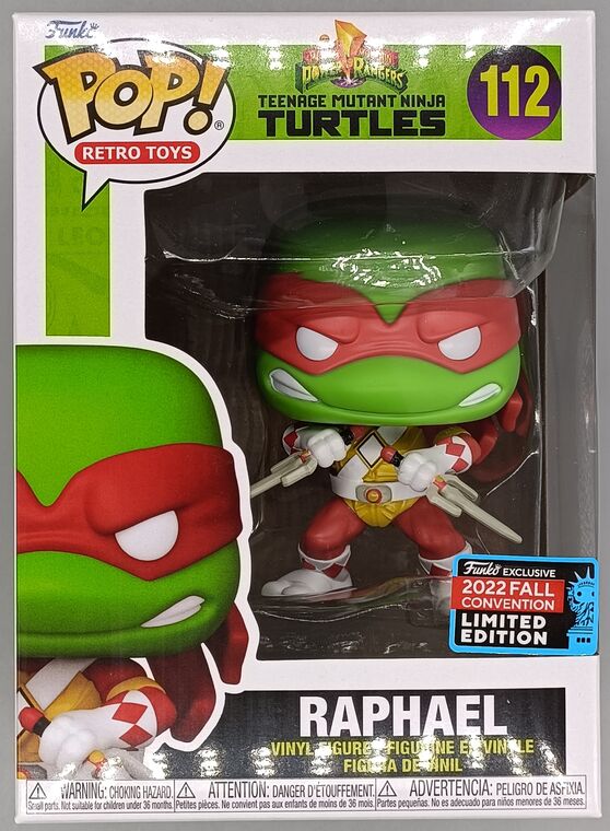 #112 Raphael - TMNT Power Rangers - 2022 Con