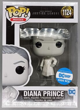 #1124 Diana Prince - B&W Metallic - DC Justice League 4500 L