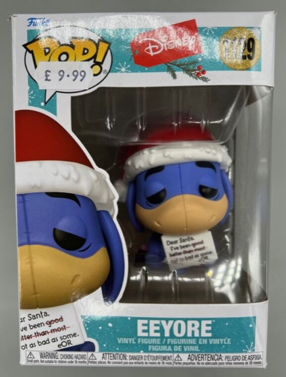 #1129 Eeyore (Holiday) - Disney - BOX DAMAGE