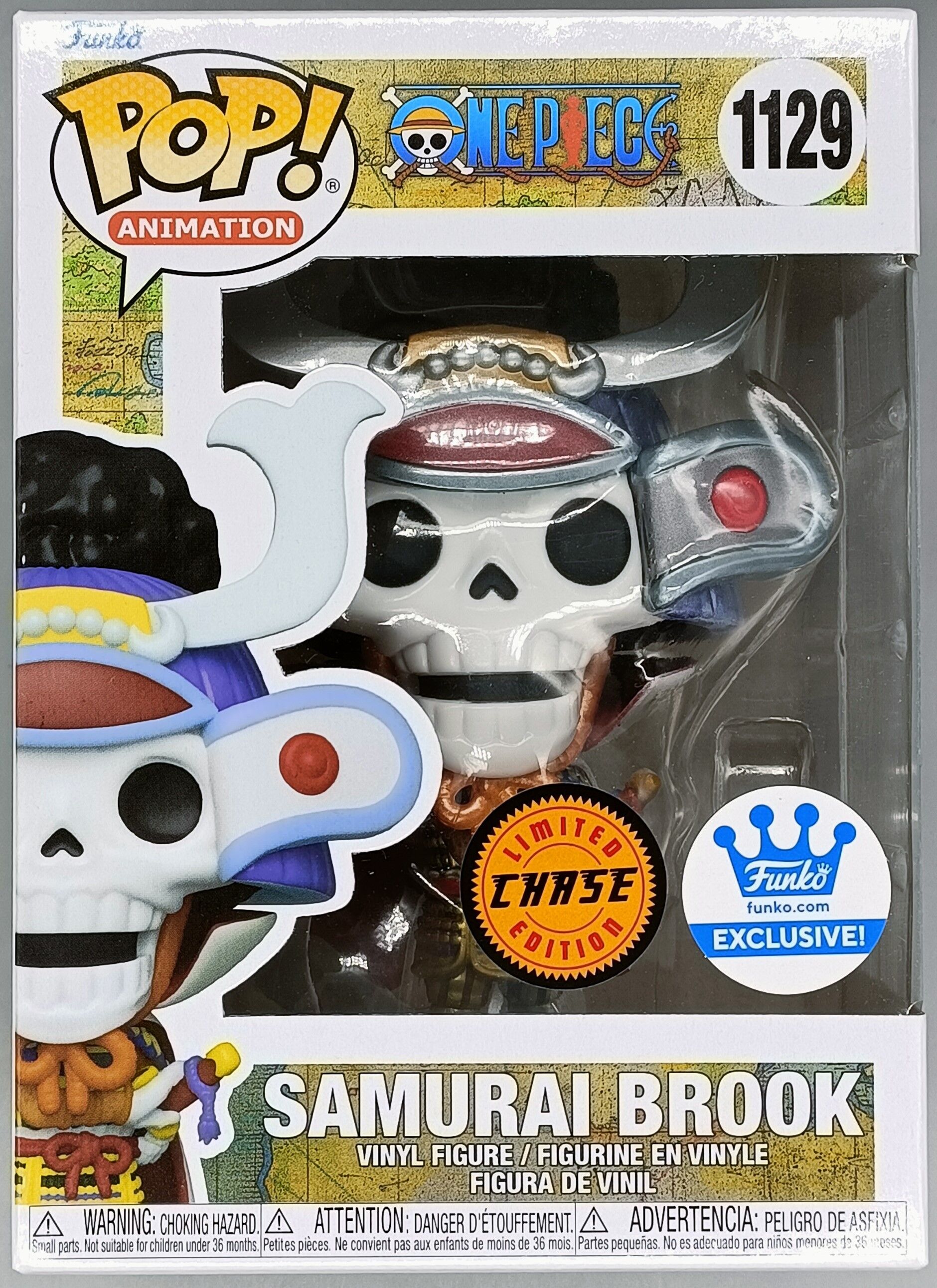 1129 Samurai Brook - Metallic Chase - One Piece – Funko Pops