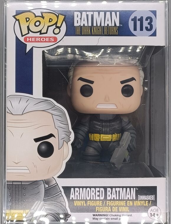 #113 Armored Batman (Unmasked) - DC - Dark Knight Returns