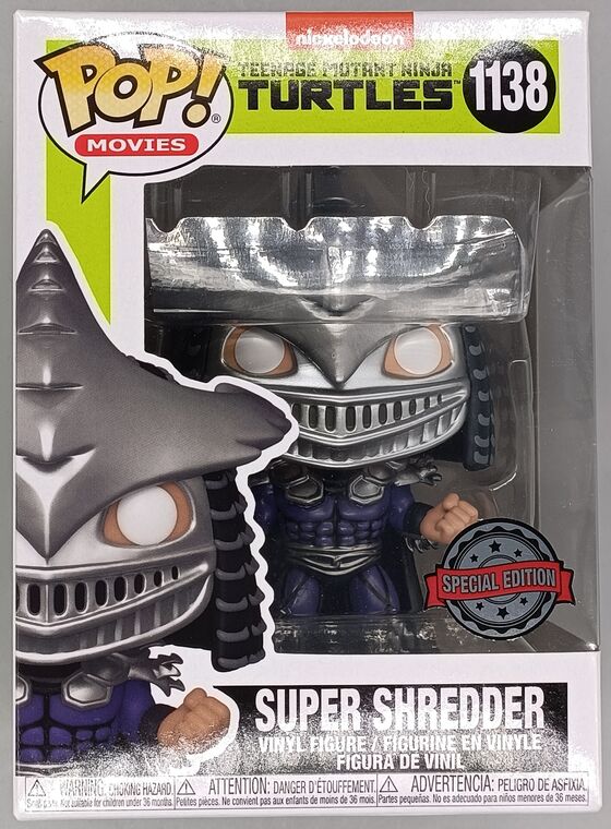 #1138 Super Shredder - Metallic Teenage Mutant Ninja  DAMAGE