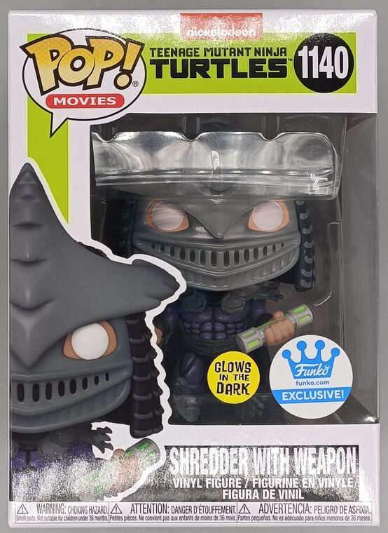#1140 Shredder (with Weapon) - Glow - TMNT
