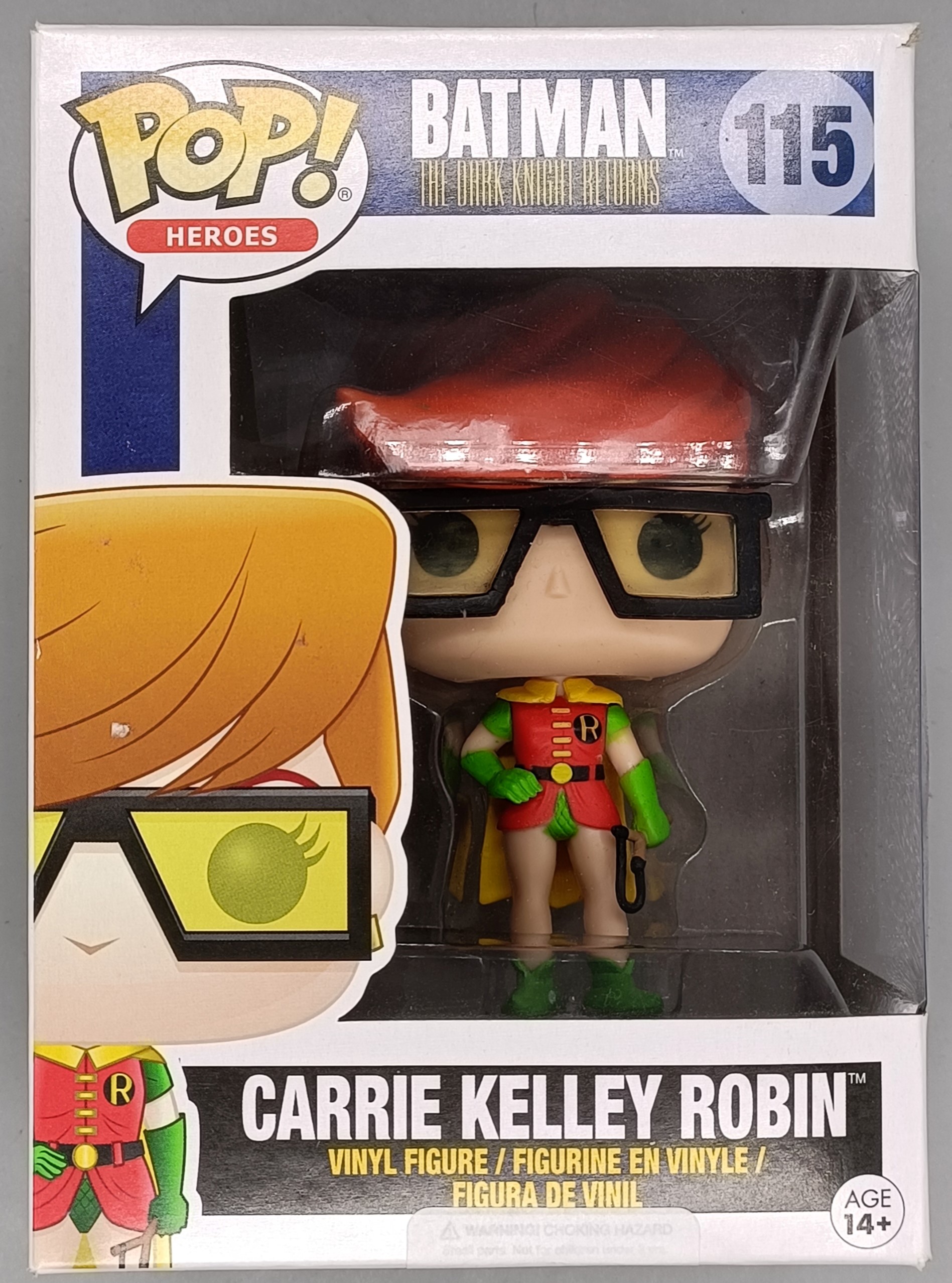 115 Carrie Kelley Robin - DC Batman Dark Knight BOX DAMAGE – Funko Pops