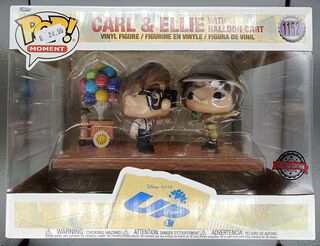 #1152 Carl & Ellie (Balloon Cart) Movie Moment Disney Up!