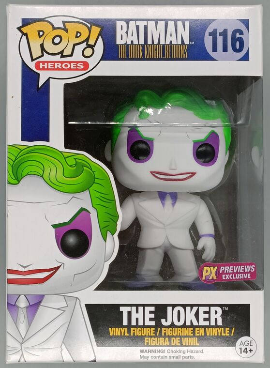 #116 The Joker - DC Batman The Dark Knight Return BOX DAMAGE