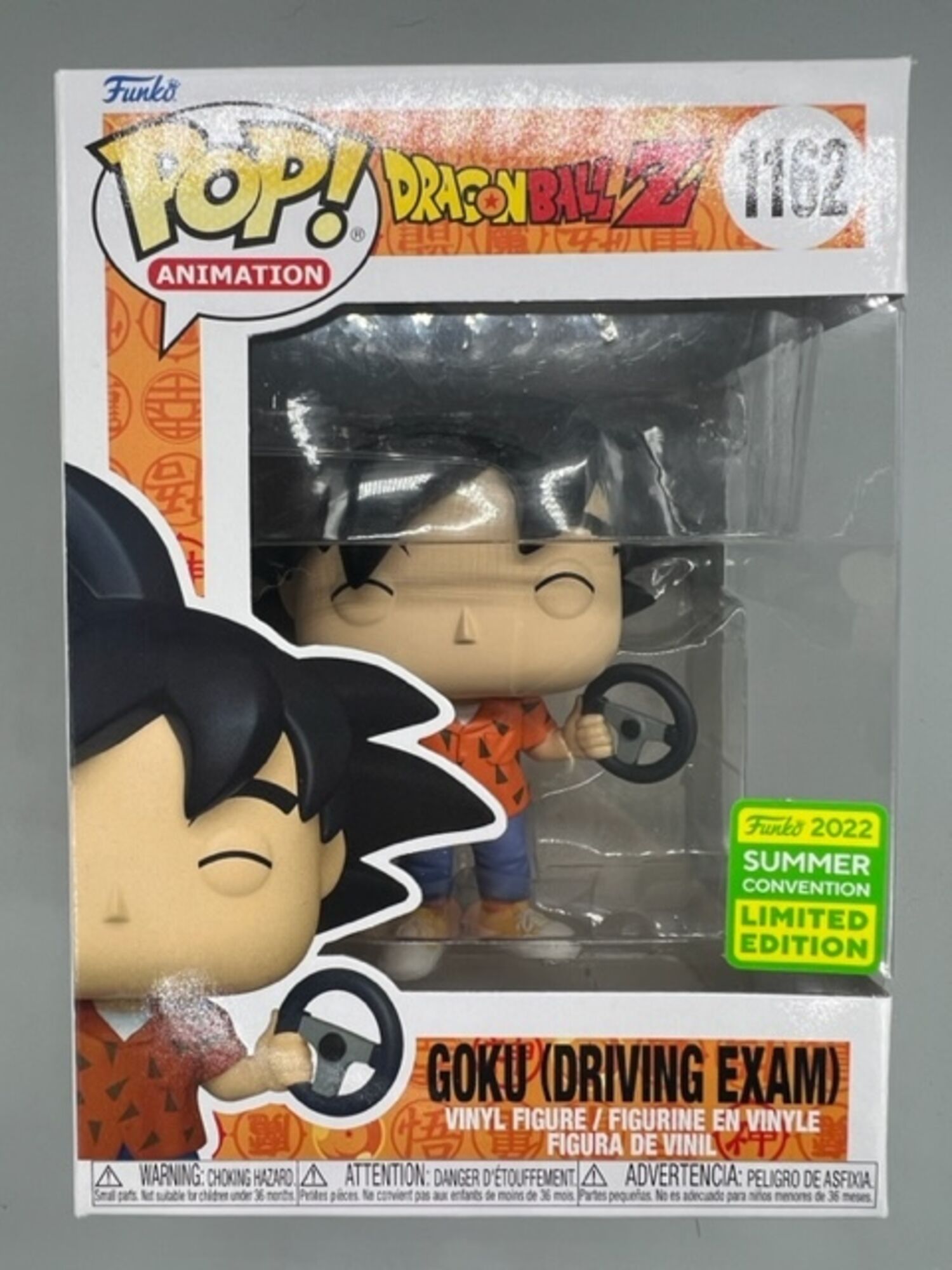 1162 Goku (Driving Exam) Dragon Ball Z 2022 Con Funko Pops