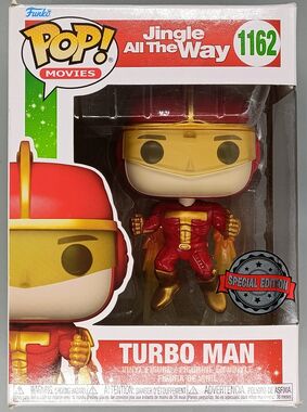 #1162 Turbo Man (Flying) - Jingle All The Way - BOX DAMAGE