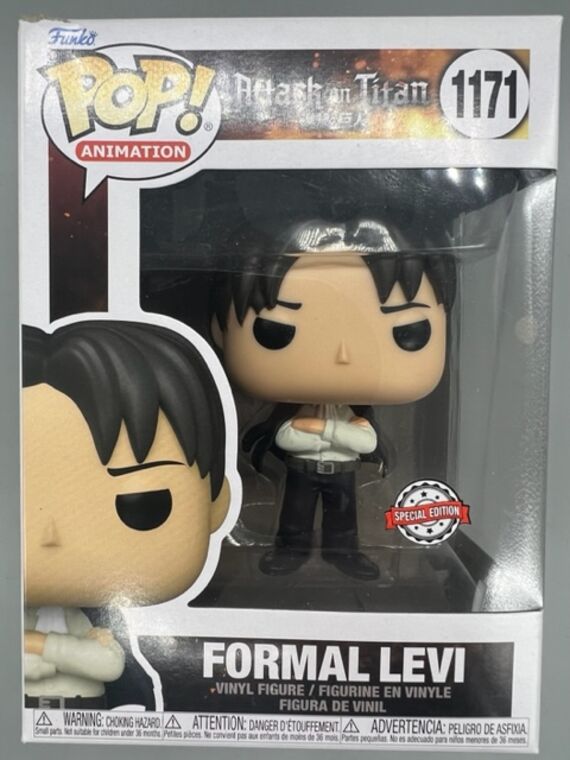 #1171 Formal Levi - Attack on Titan - BOX DAMAGE