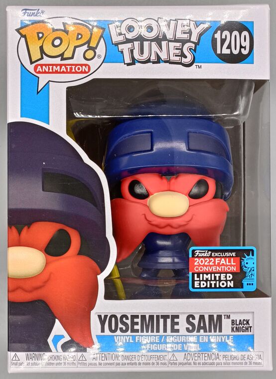 #1209 Yosemite Sam (Black Knight) Looney Toons 2022 Con