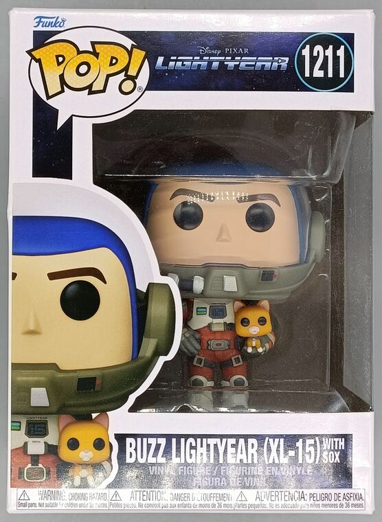 #1211 Buzz Lightyear (XL-15 with Sox) - Disney Lighty DAMAGE