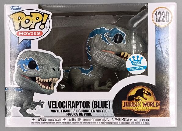 #1220 Velociraptor (Blue) - Jurassic World Dominion