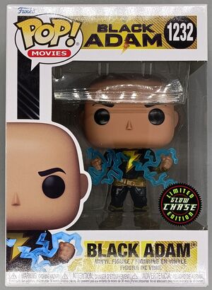 #1232 Black Adam (w/ Lightning) Glow Chase - Black Adam